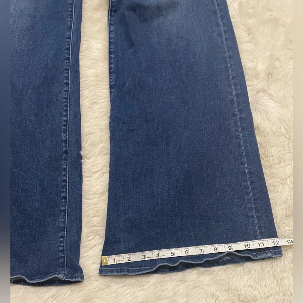 MOTHER The Twister Sneak Flare Jeans, Blue, Women’s 28